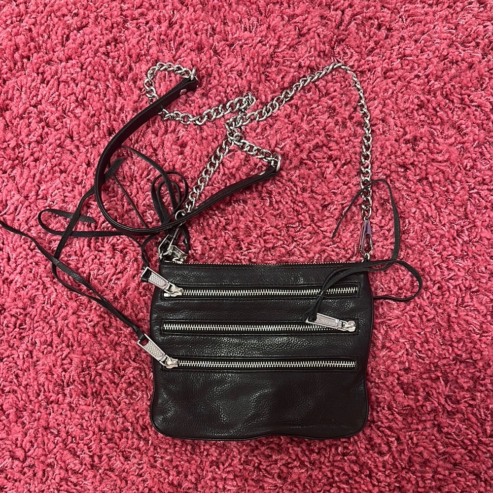 Rebecca Minkoff Three Zip crossbody